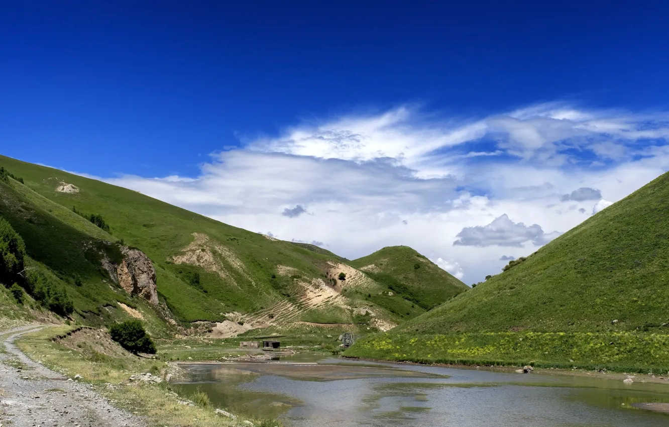 Photo wallpaper the sky, mountains, Armenia, Amasia