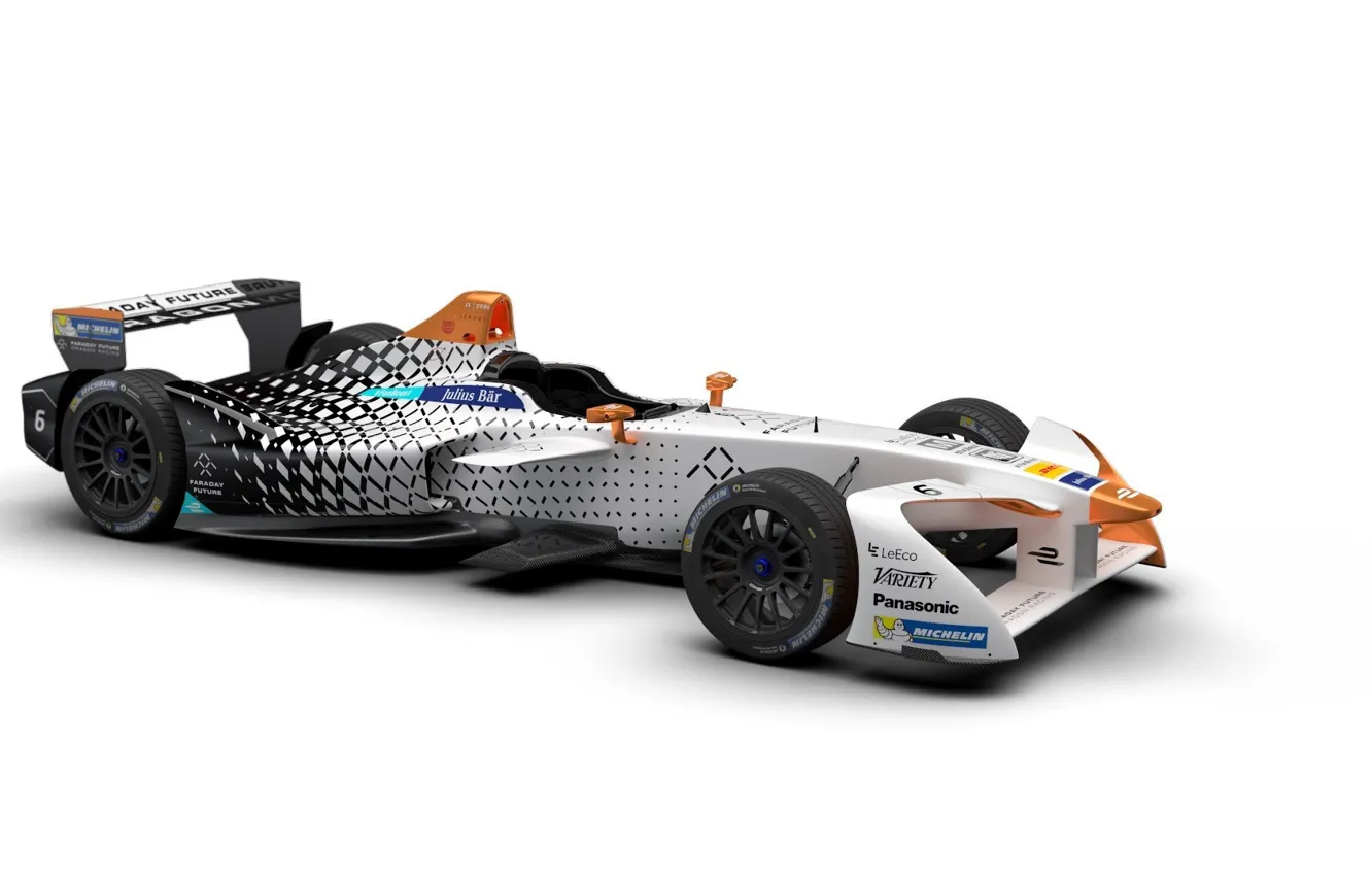 Photo wallpaper car, race, speed, Formula E, Variety, FIA, Panasonic, Faraday Future