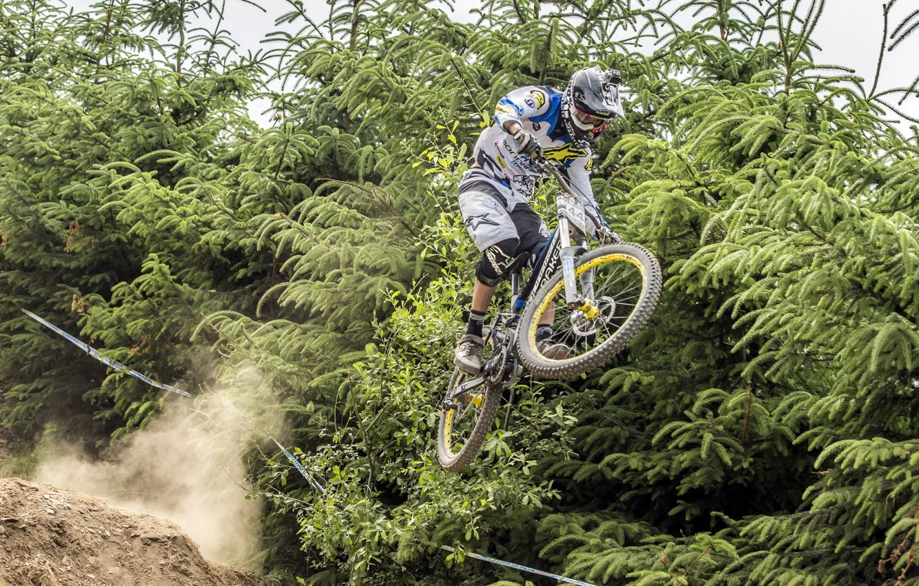 Photo wallpaper bike, race, sport