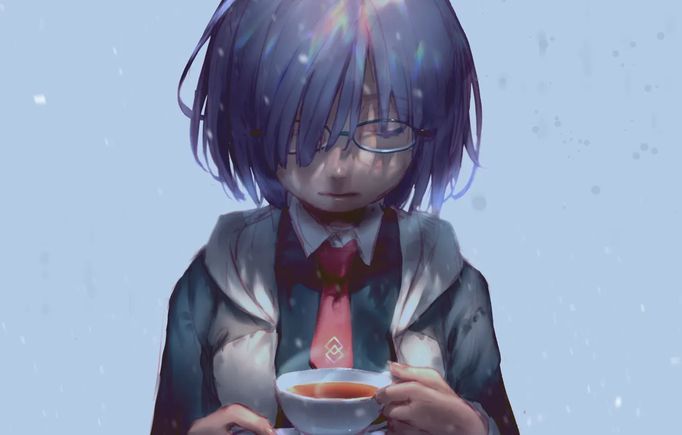 Photo wallpaper girl, Cup, Mash Kyrielight, Fate / Grand Order