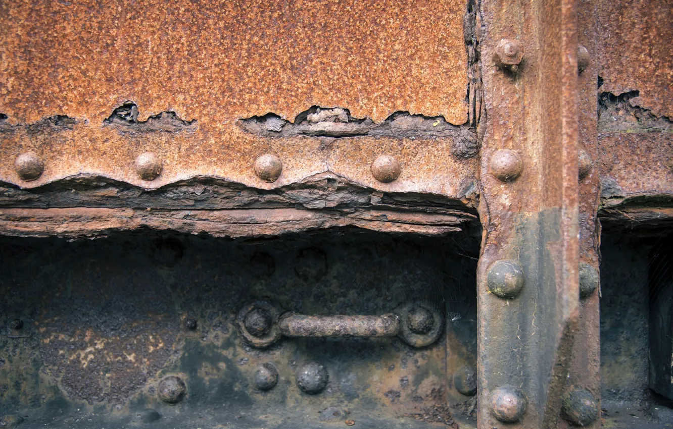Photo wallpaper background, steel, rust