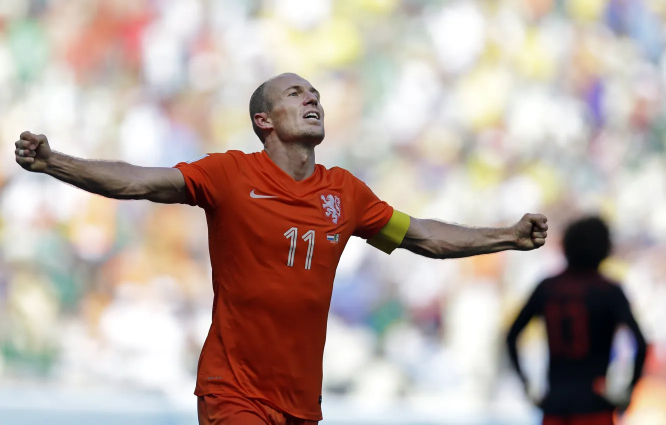 Photo wallpaper football, sport, Netherlands, Brazil, player, goal, football, Sport