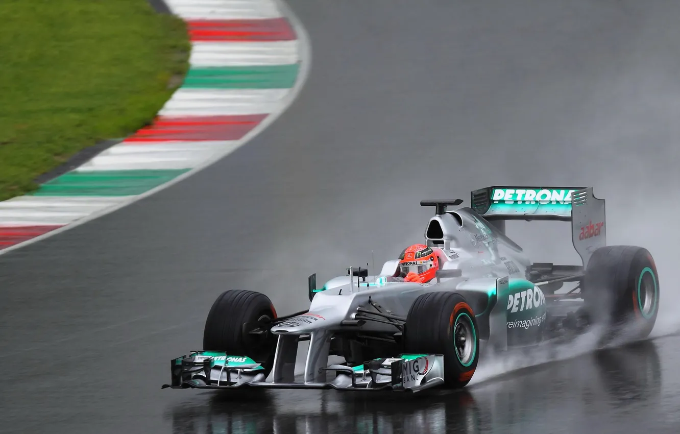 Photo wallpaper race, sport, Mercedes-Benz, the car, formula, Formula 1, Petronas