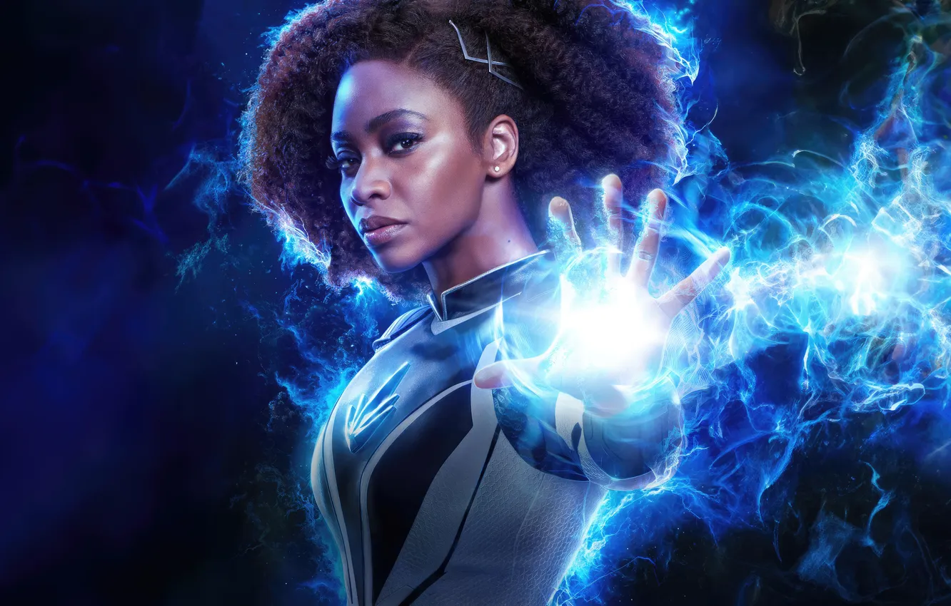 Photo wallpaper Marvel, comic, The Marvels, Monica Rambeau, Teyonah Parris, Captain Marvel 2, Teyona Parris