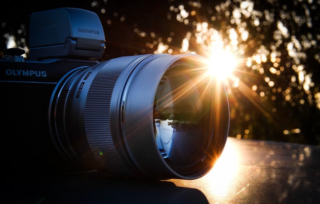 Photo wallpaper the camera, lens, Olympus, Olympus