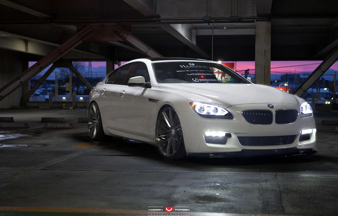 Photo wallpaper machine, auto, lights, BMW, BMW, before, wheels, drives