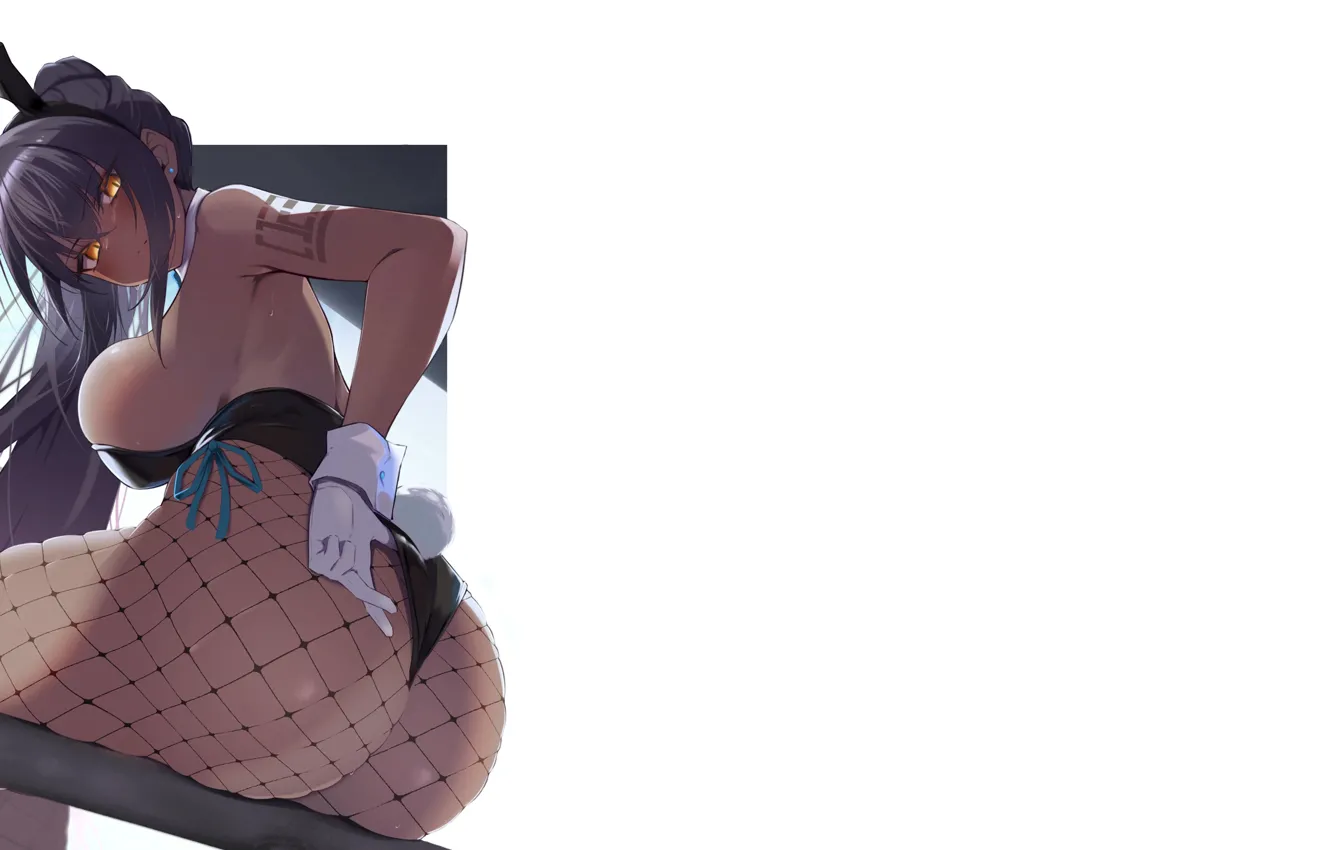 Photo wallpaper girl, hot, sexy, ass, anime, brown, pretty, amazing