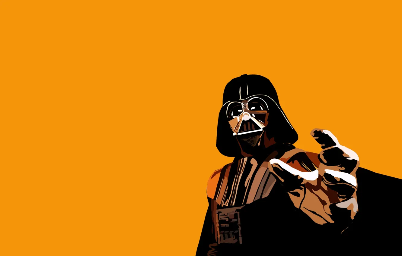 Photo wallpaper treatment, star wars, Darth Vader