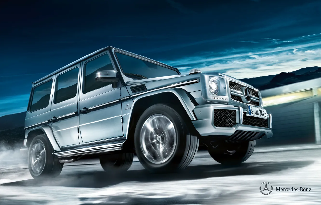 Photo wallpaper Mercedes-Benz, 2012, Mercedes, g, Gelandewagen, G-class, w463, Stationwagon