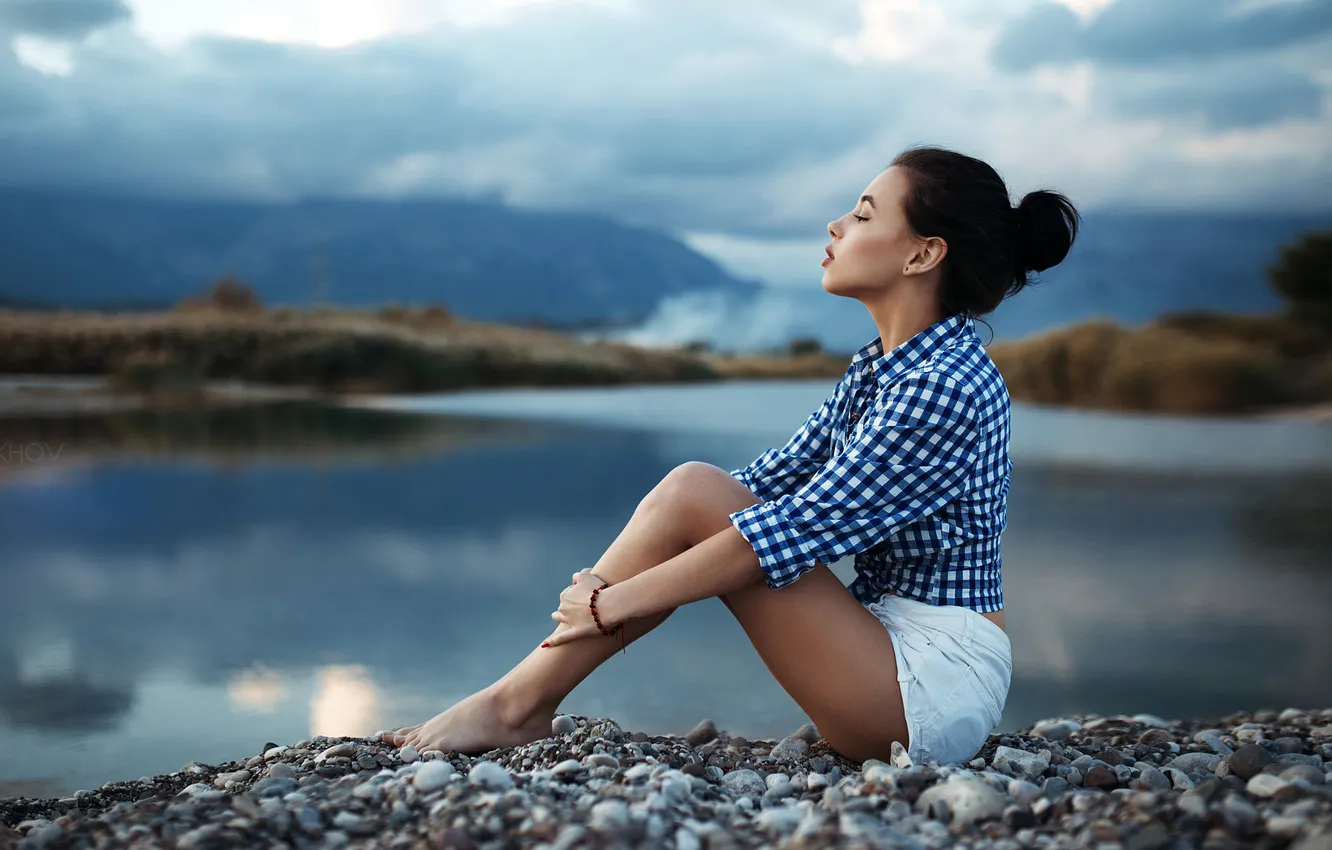 Photo wallpaper girl, fashion, legs, beautiful, model, beauty, Gorokhov, Aliya