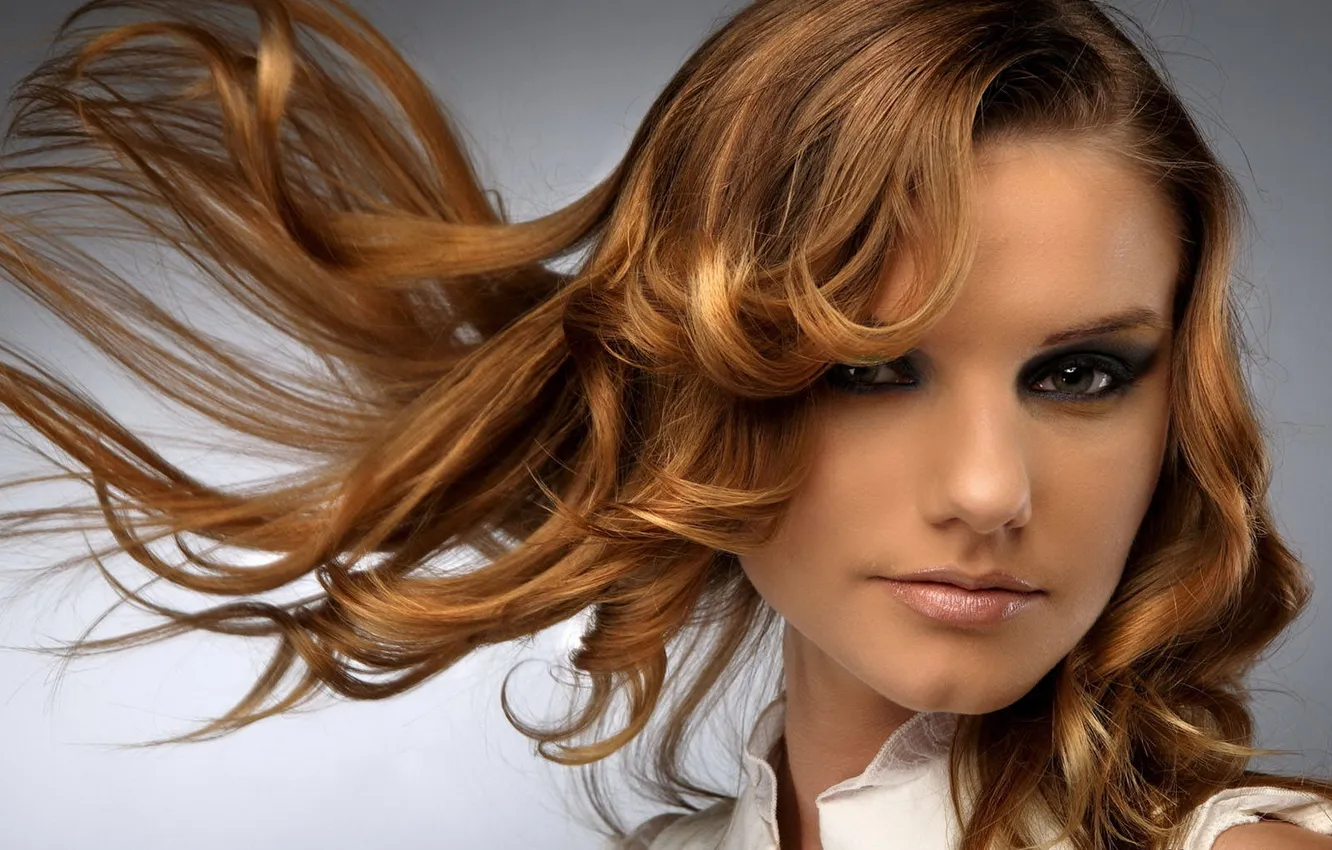 Photo wallpaper girl, Wallpaper, hair