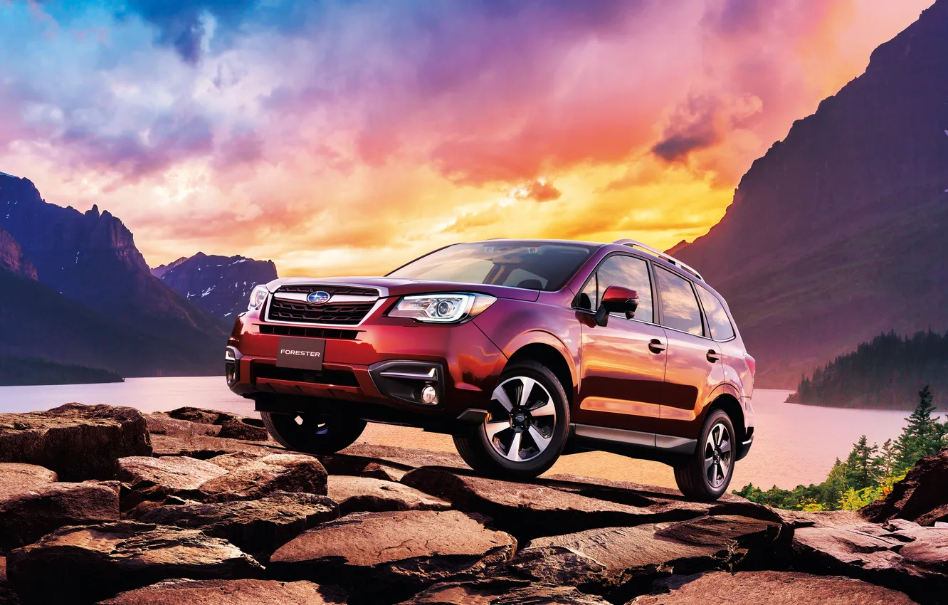 Photo wallpaper Subaru, Subaru, Forester, Forester