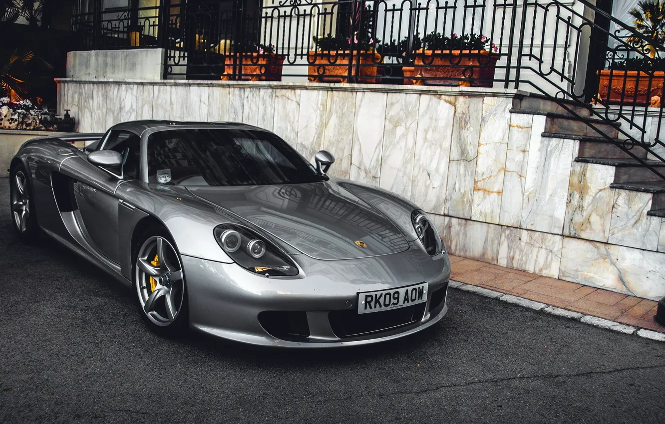 Photo wallpaper speed, supercar, sports car, luxury, exotic, Porsche Carrera GT