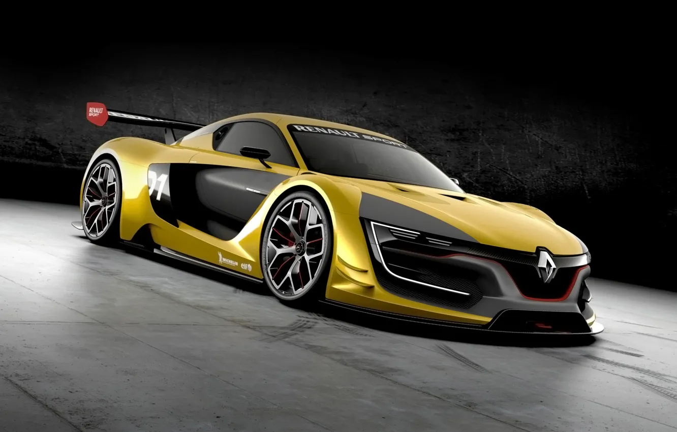 Photo wallpaper concept, supercar, Reno, Renault Sport, RS 01