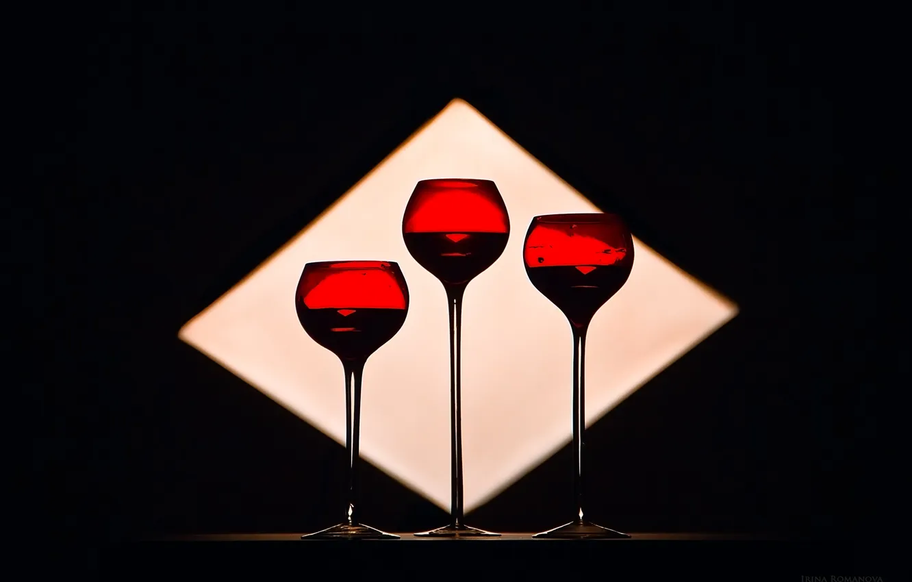 Photo wallpaper background, glass, form