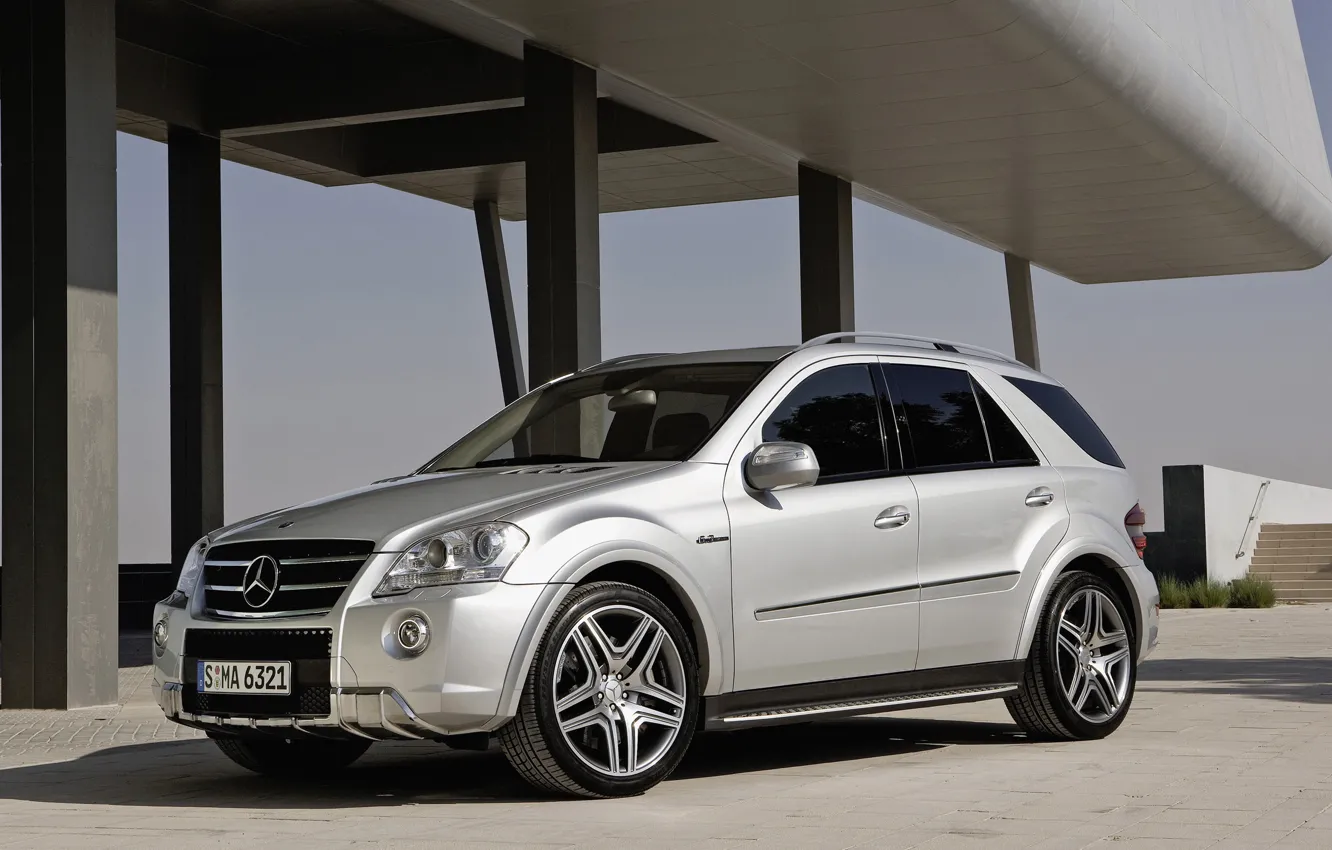 Photo wallpaper SUV, Mercedes, mercedes-benz ml 63 amg