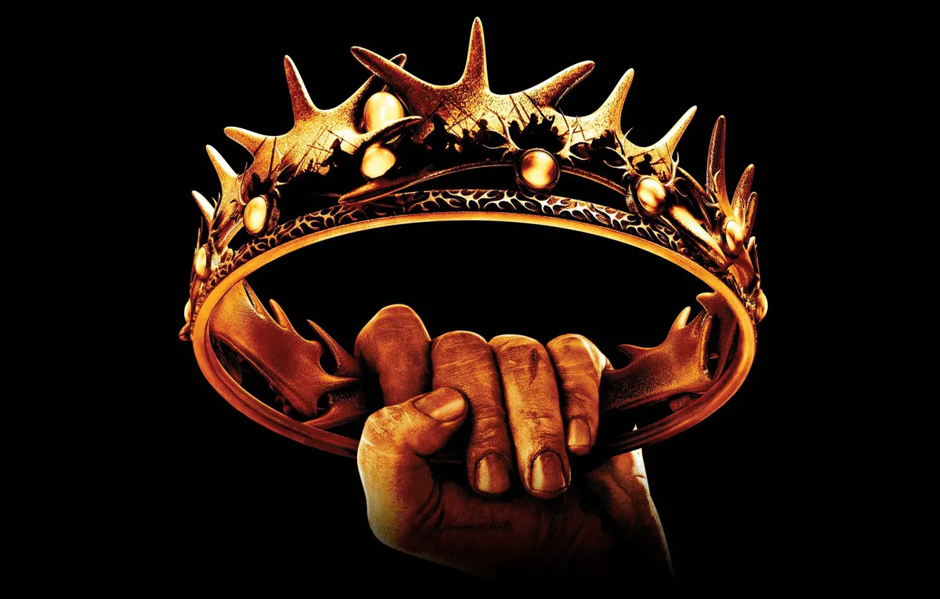 Photo wallpaper Game of Thrones, Clash of Kings, TV Series, Crown