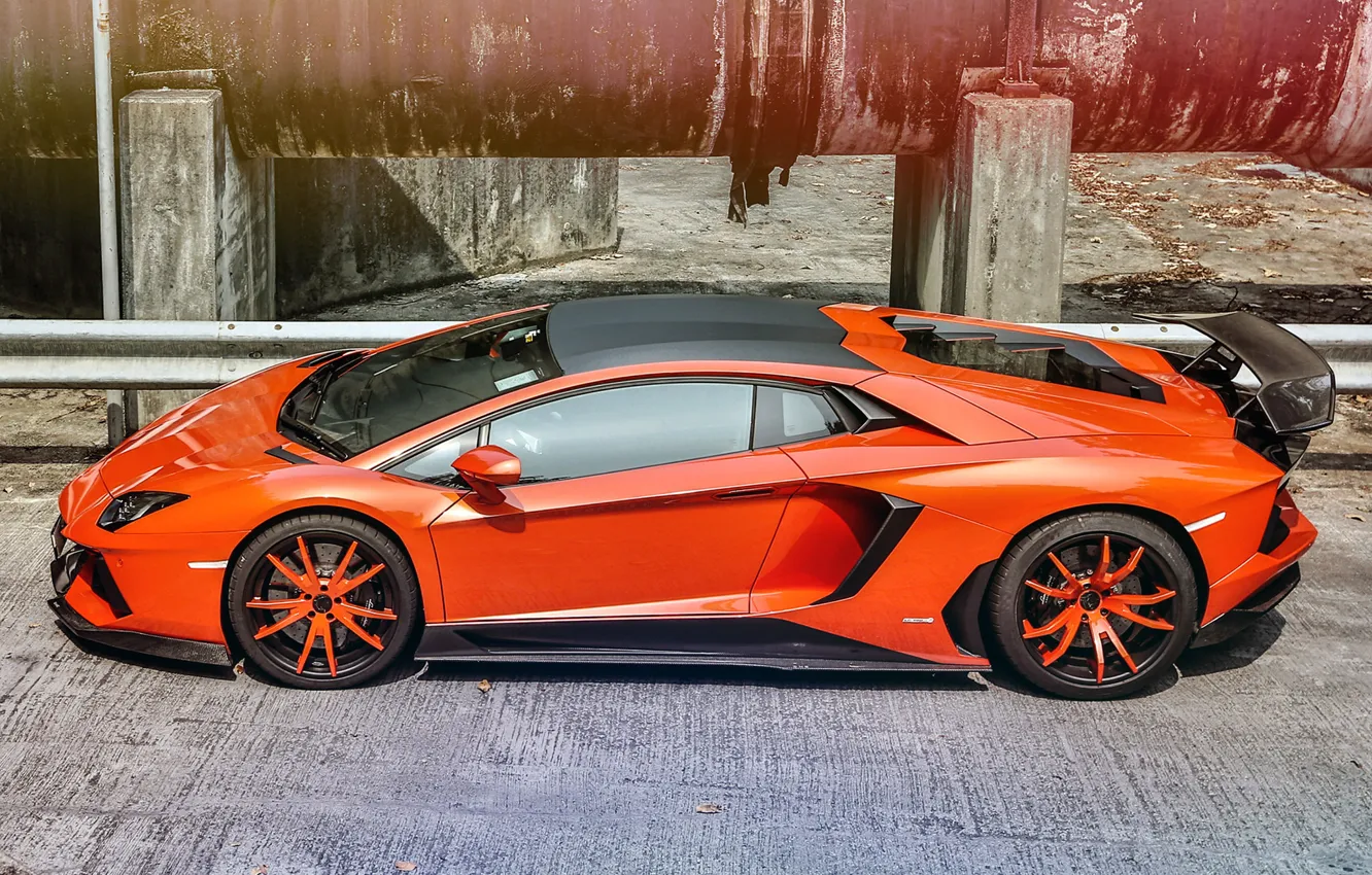 Photo wallpaper Lamborghini, Aventador, DMC Design, Molto Veloce, LP900