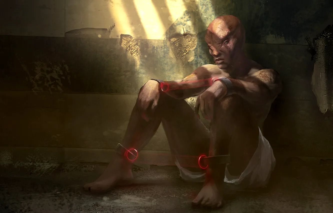 Photo wallpaper fantasy, alien, science fiction, sci-fi, digital art, artwork, fantasy art, creature