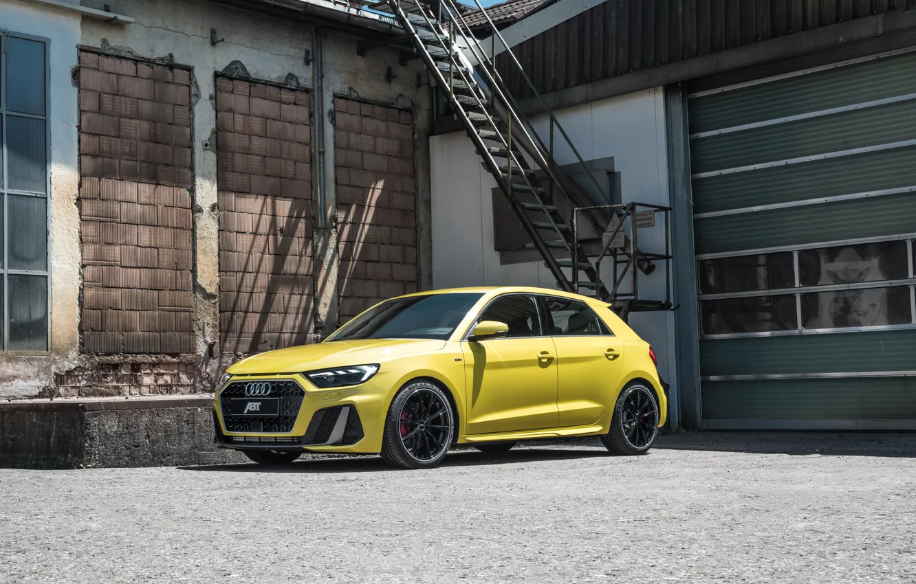 Photo wallpaper Audi, hatchback, ABBOT, audi A1, 2019