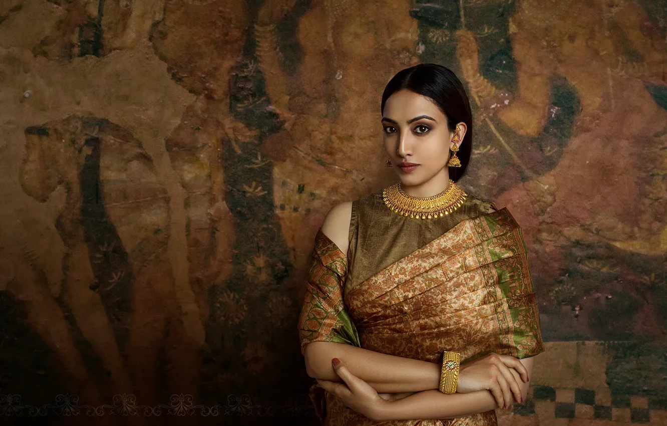 Photo wallpaper girl, hot, sexy, fashion, eyes, smile, beautiful, figure