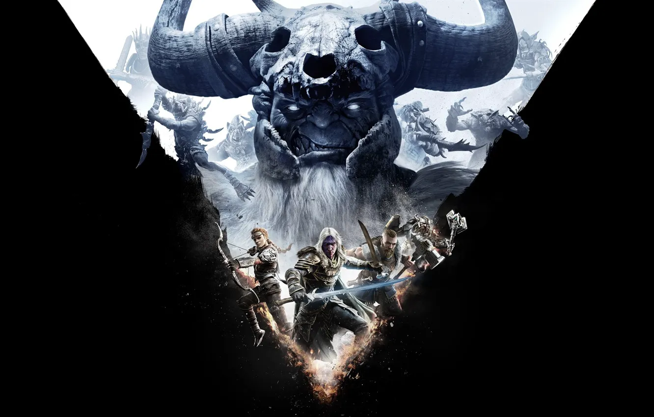 Photo wallpaper Wizards of the Coast, Dark Alliance, Dungeons & Dragons: Dark Alliance, Tuque Games