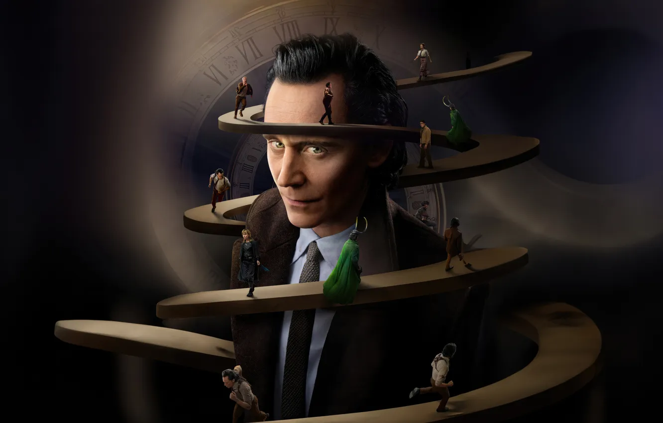 Photo wallpaper the series, poster, characters, Marvel, comic, Loki, Loki, Tom Hiddleston