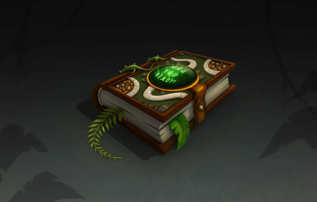 Photo wallpaper fantasy, jungle, art, book, smirnovschool, Anna Kummer, Jumanji Book