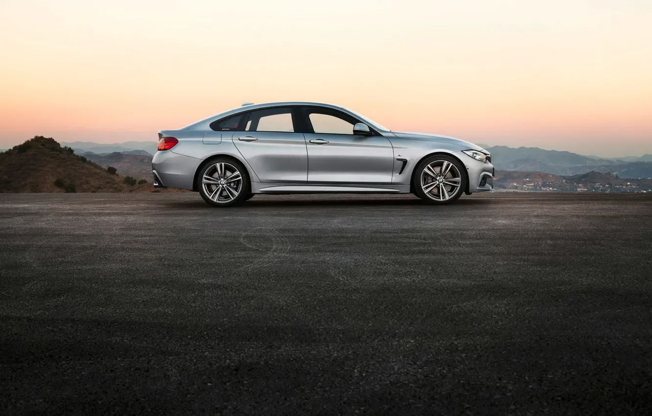 Photo wallpaper the evening, BMW, Gran Coupe, 2014, 4 Series