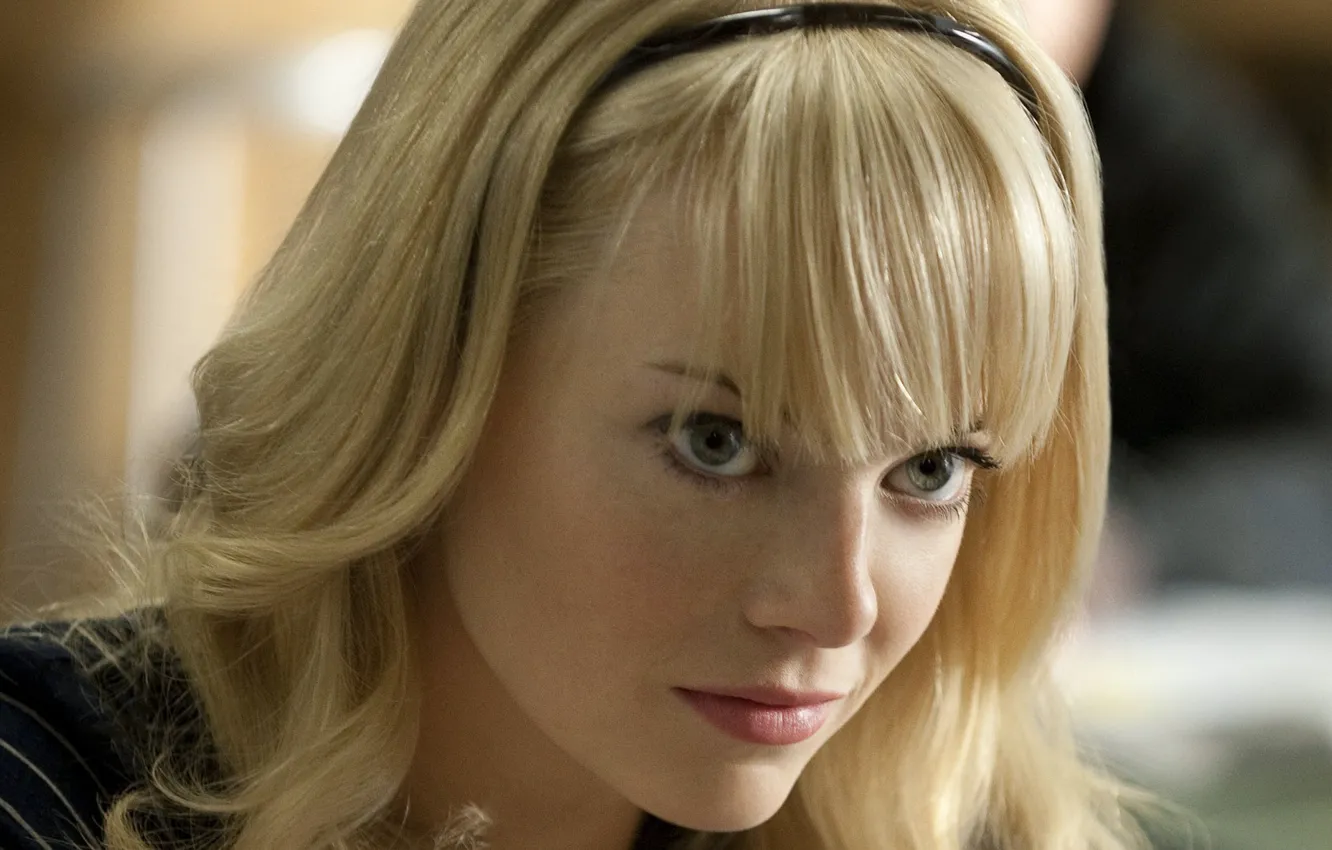 Photo wallpaper look, actress, Emma Stone, Emma Stone