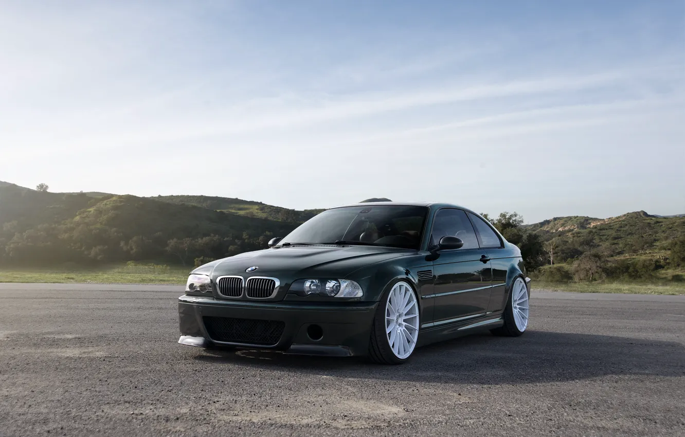 Wallpaper Bmw, E46, Wasteland, M3, Dark Green for mobile and desktop ...