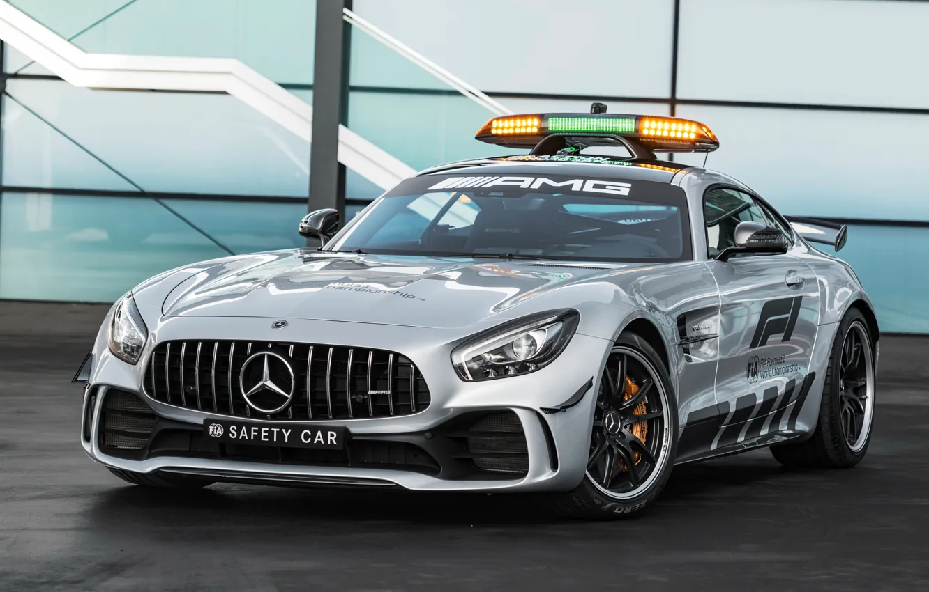 Photo wallpaper Mercedes-Benz, Formula 1, AMG, 2018, Safety Car, GT R