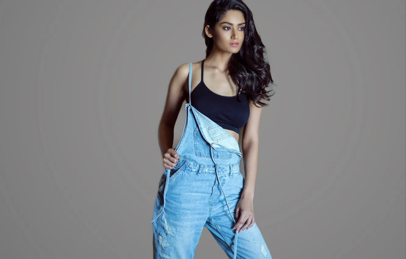 Photo wallpaper girl, hot, sexy, eyes, smile, beautiful, figure, model