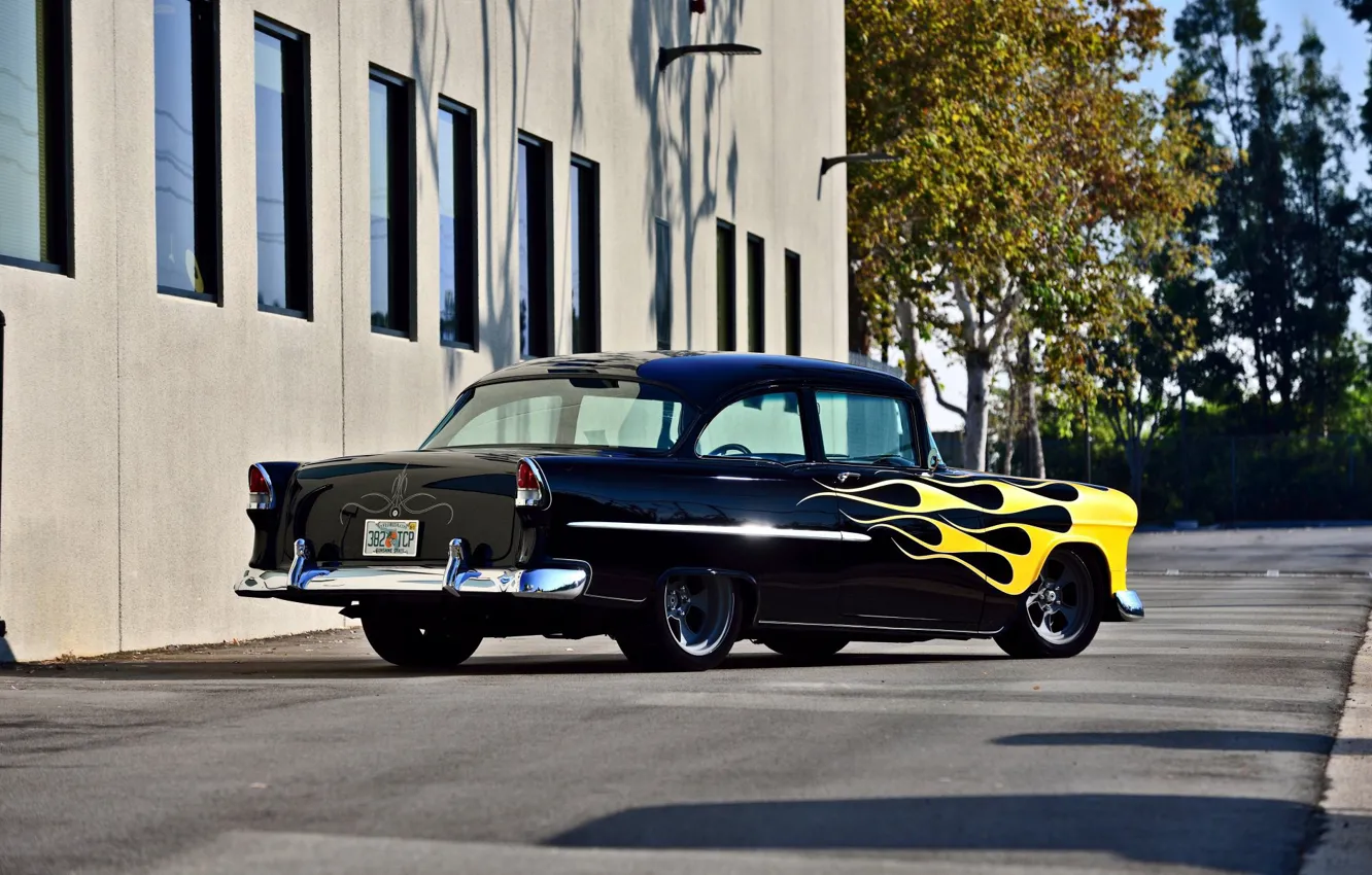 Photo wallpaper Chevrolet, Car, Bel Air, Coupe