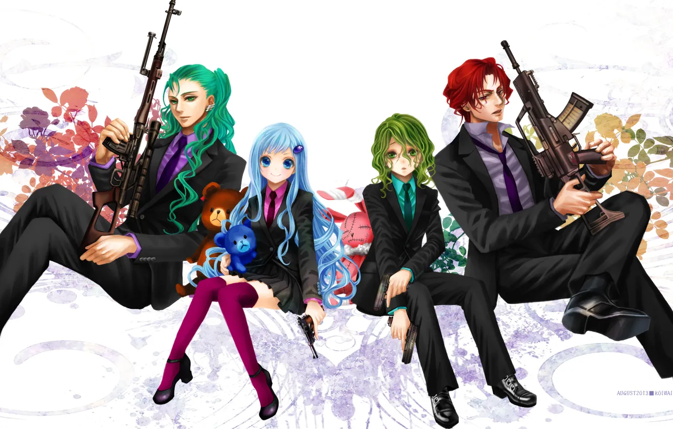 Photo wallpaper art, guy, katekyo Hitman reborn