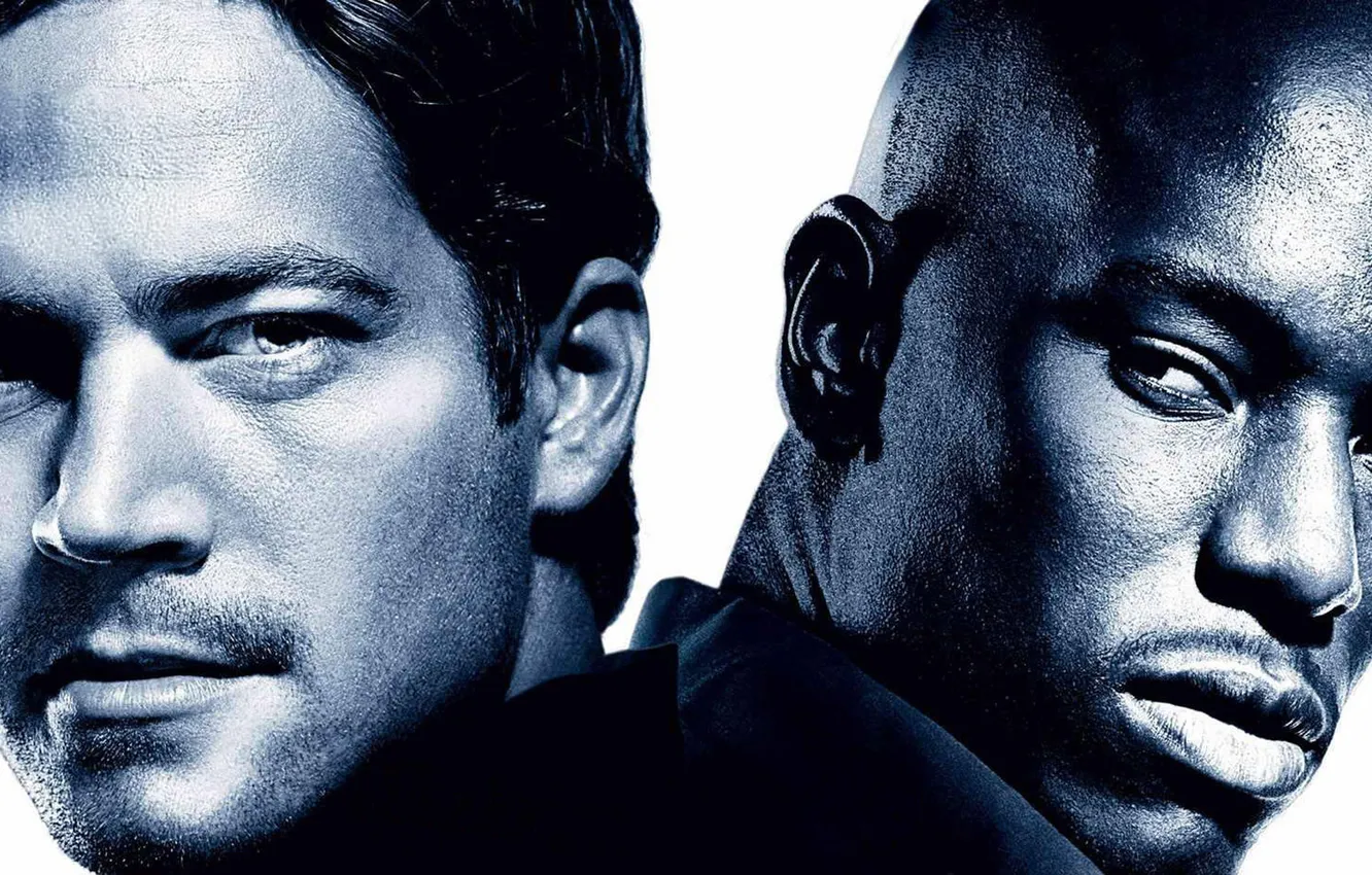 Photo wallpaper Paul Walker, Paul Walker, Furious, 2 Fast 2 Furious, Tyrese Gibson, Tyrese Gibson