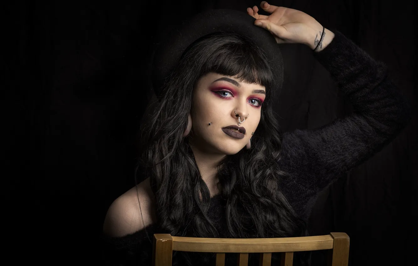 Photo wallpaper girl, portrait, Carla