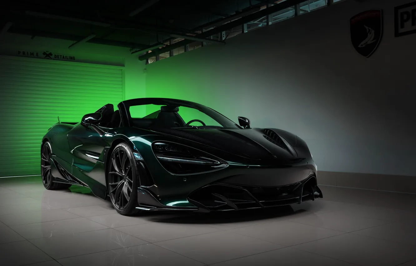 Photo wallpaper McLaren, supercar, Spider, Ball Wed, Fury, 2020, 720S