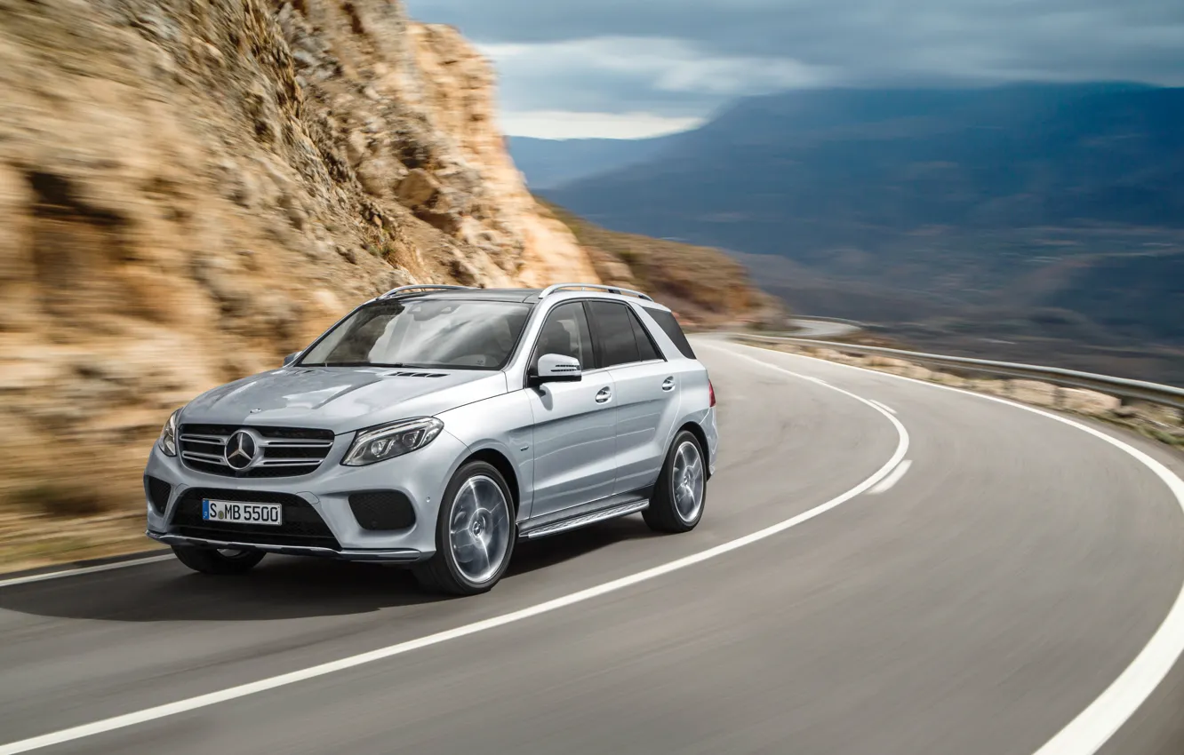 Photo wallpaper Mercedes, AMG, 4MATIC, 2015, AMG-Line, 63S, GLE-500