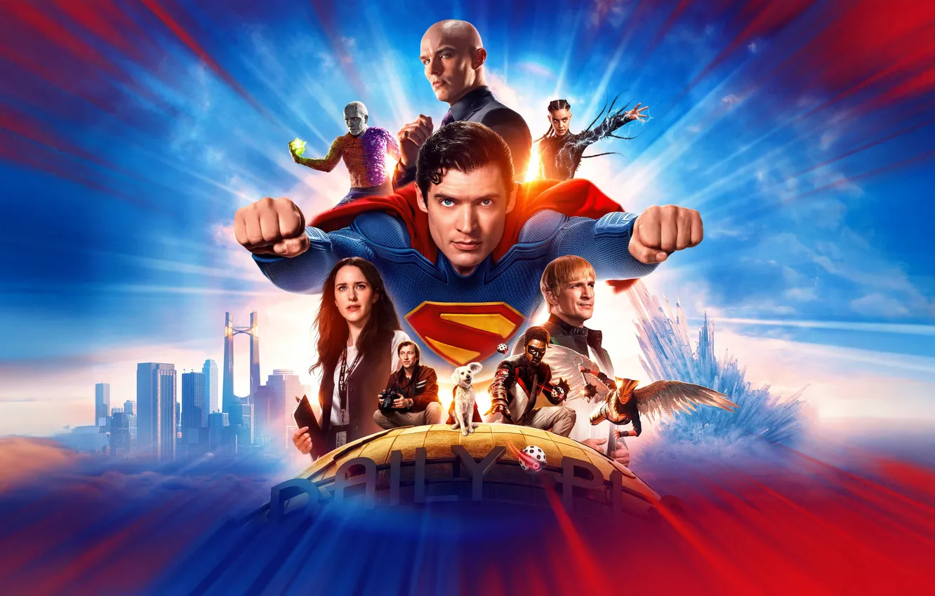 Photo wallpaper the film, Superman, poster, films, Superman, 2025