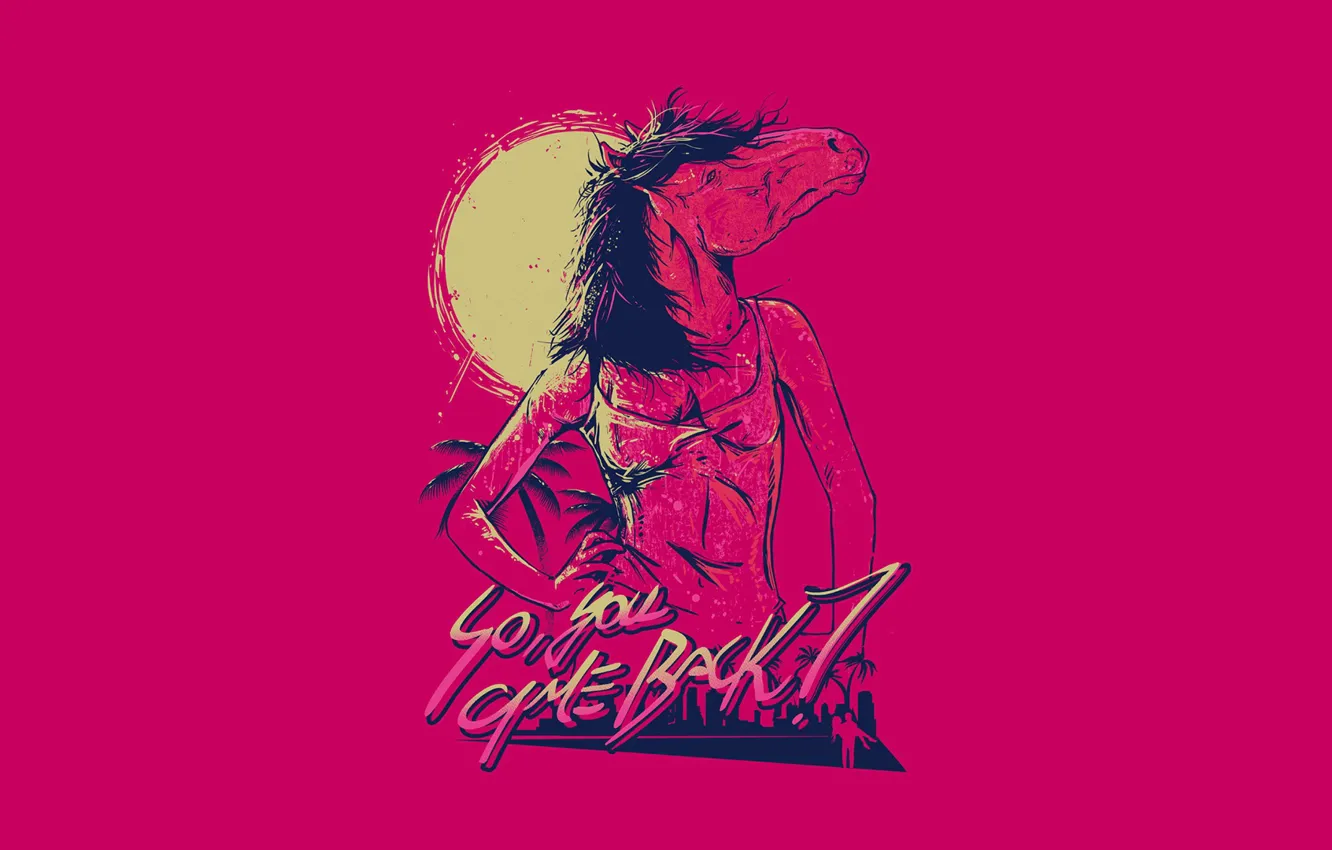 Photo wallpaper background, the game, Miami, characters, hallucination, Hotline Miami, Synthpop, Darkwave