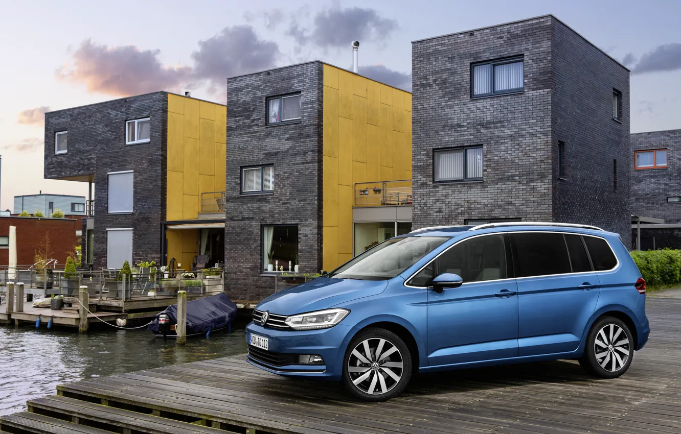Photo wallpaper Volkswagen, Volkswagen, 2015, Touran, Turan