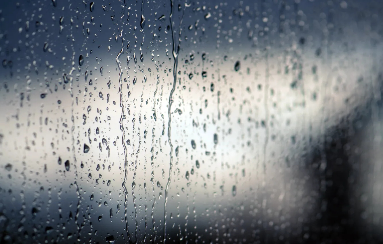 Photo wallpaper water, drops, background