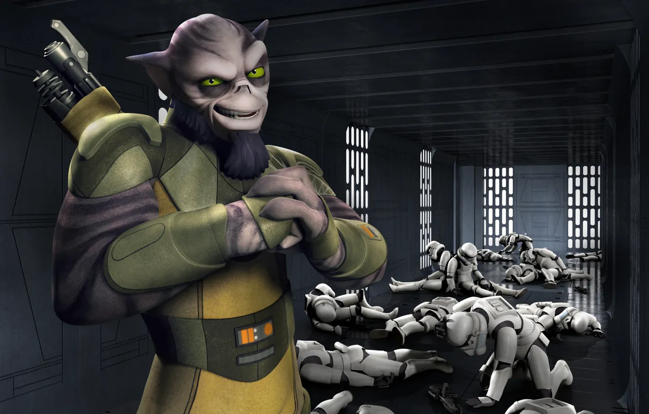 Photo wallpaper Star Wars Rebels, Star wars Rebels, Zeb, Zeb, Animated series
