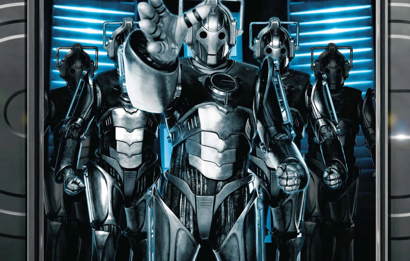 Photo wallpaper fiction, robot, cyborg, Doctor Who, Doctor Who, The Cybermen, Cyberman, Cybermen