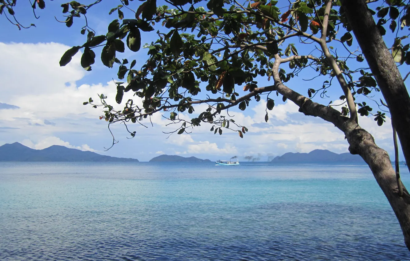 Photo wallpaper nature, the ocean, view, Thailand, Laguna