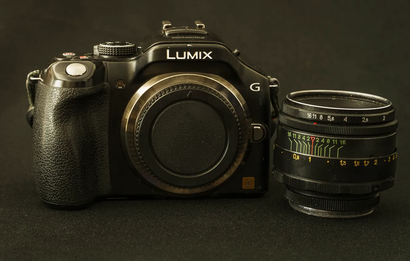 Photo wallpaper macro, background, camera, Panasonic Lumix G