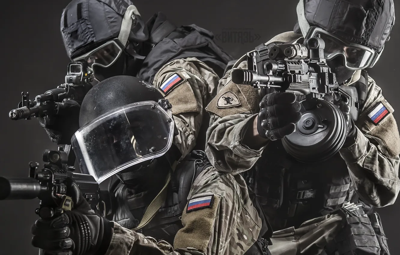 Photo wallpaper helmet, special forces, muffler, Kalashnikov, airsoft, stritbola team, knight