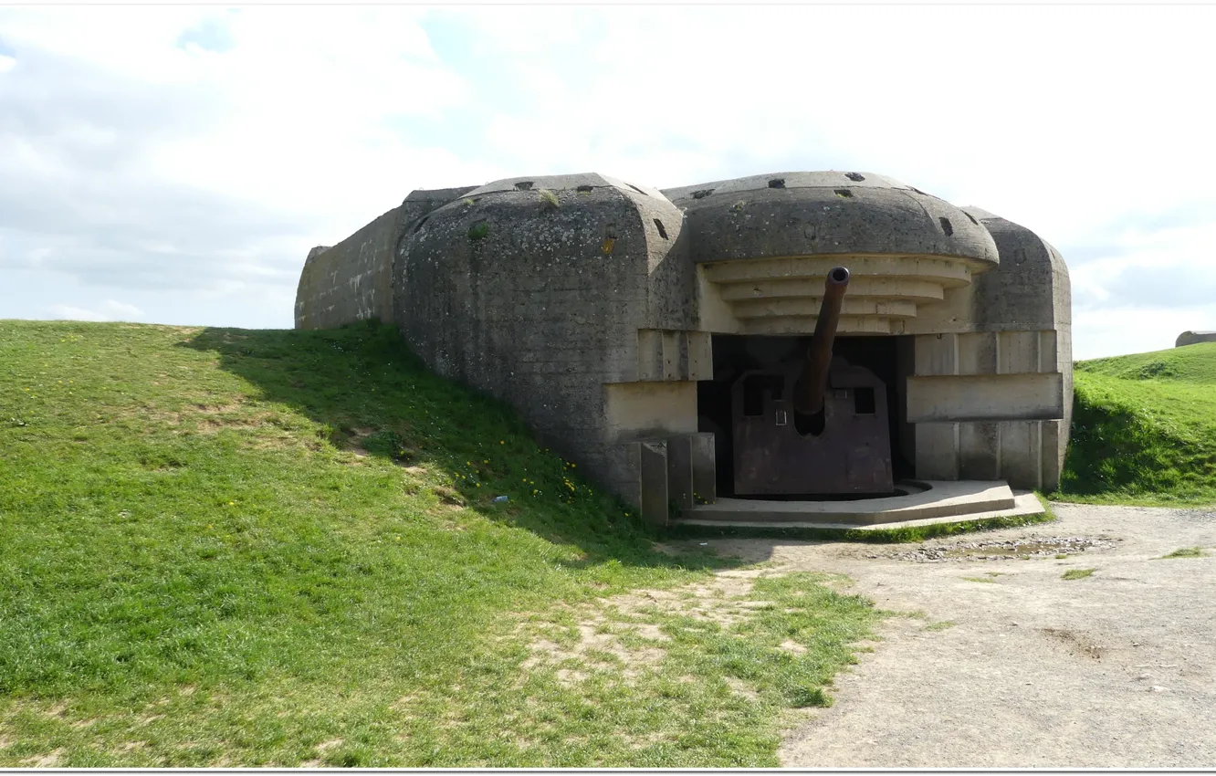 Wallpaper gun, normandy, ww2, artillery for mobile and desktop, section ...