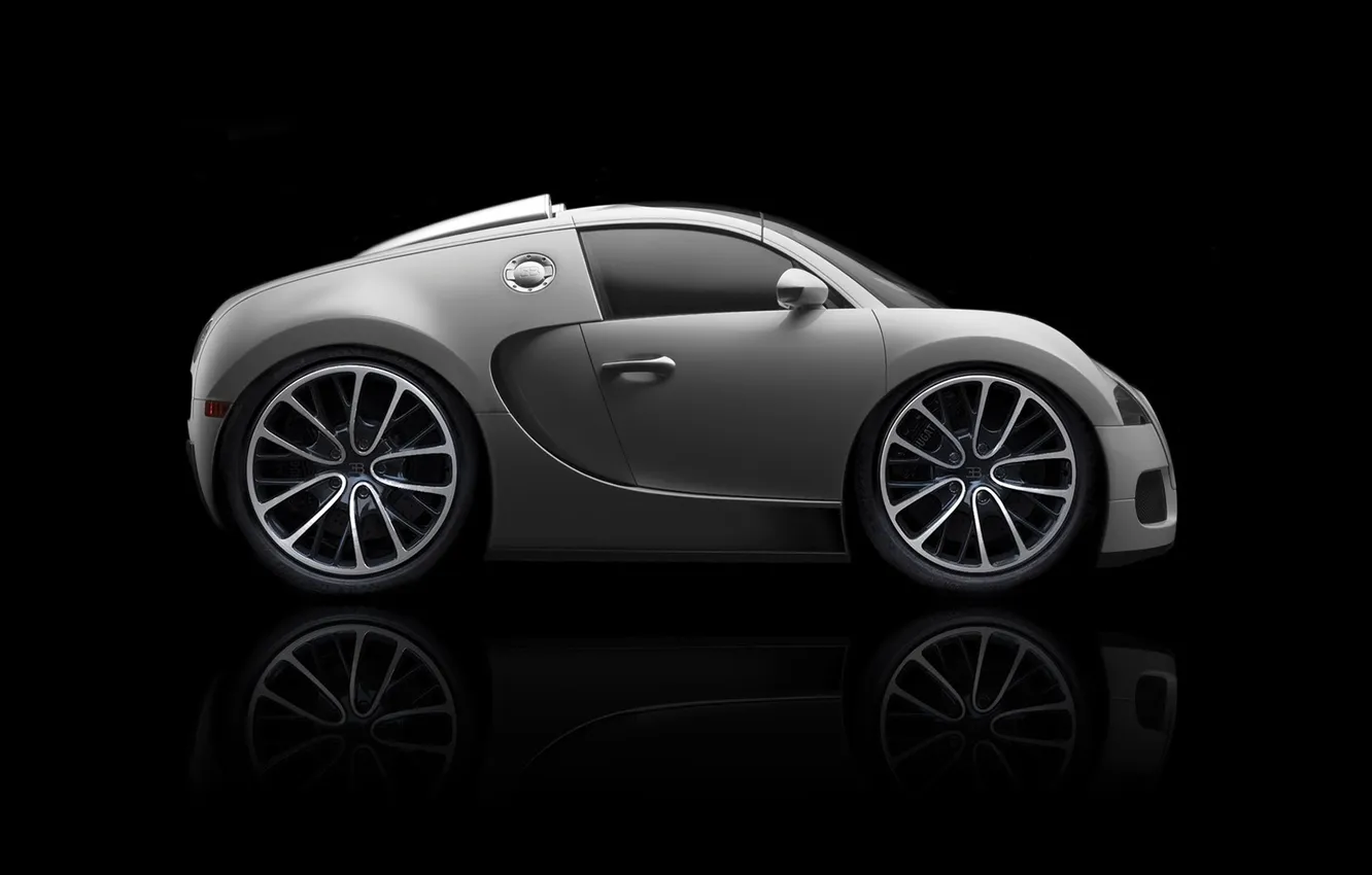 Photo wallpaper reflection, Mini, Veyron, deviantart